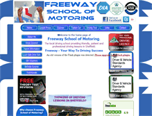 Tablet Screenshot of freeway-som.co.uk